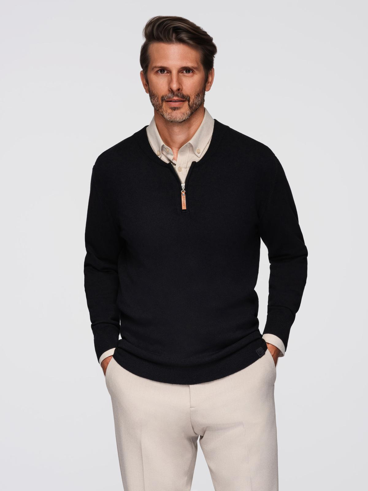 Ombre Clothing meeste kampsun lühikese tõmblukuga - Image 13