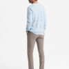 Ombre Clothing meeste kootud kampsun ümara kaelusega - Thumbnail Image 5