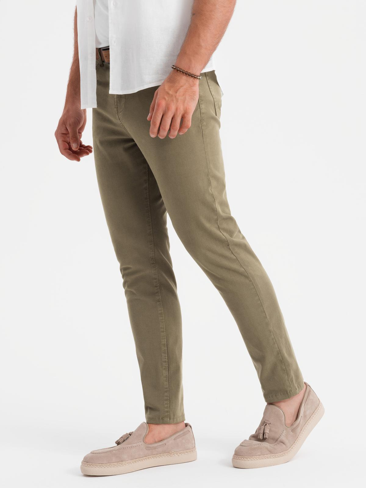 Meeste puuvillased chino-püksid Ombre Clothing - Image 12