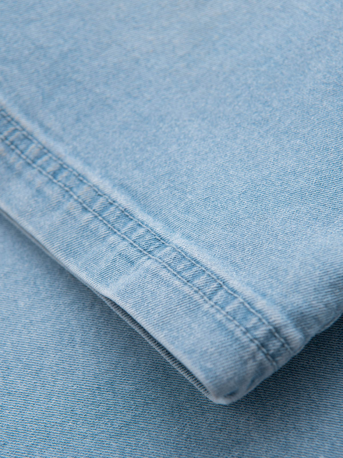Ombre Clothing meeste teksalühikesed püksid nööriga vöökohaga - Image 9