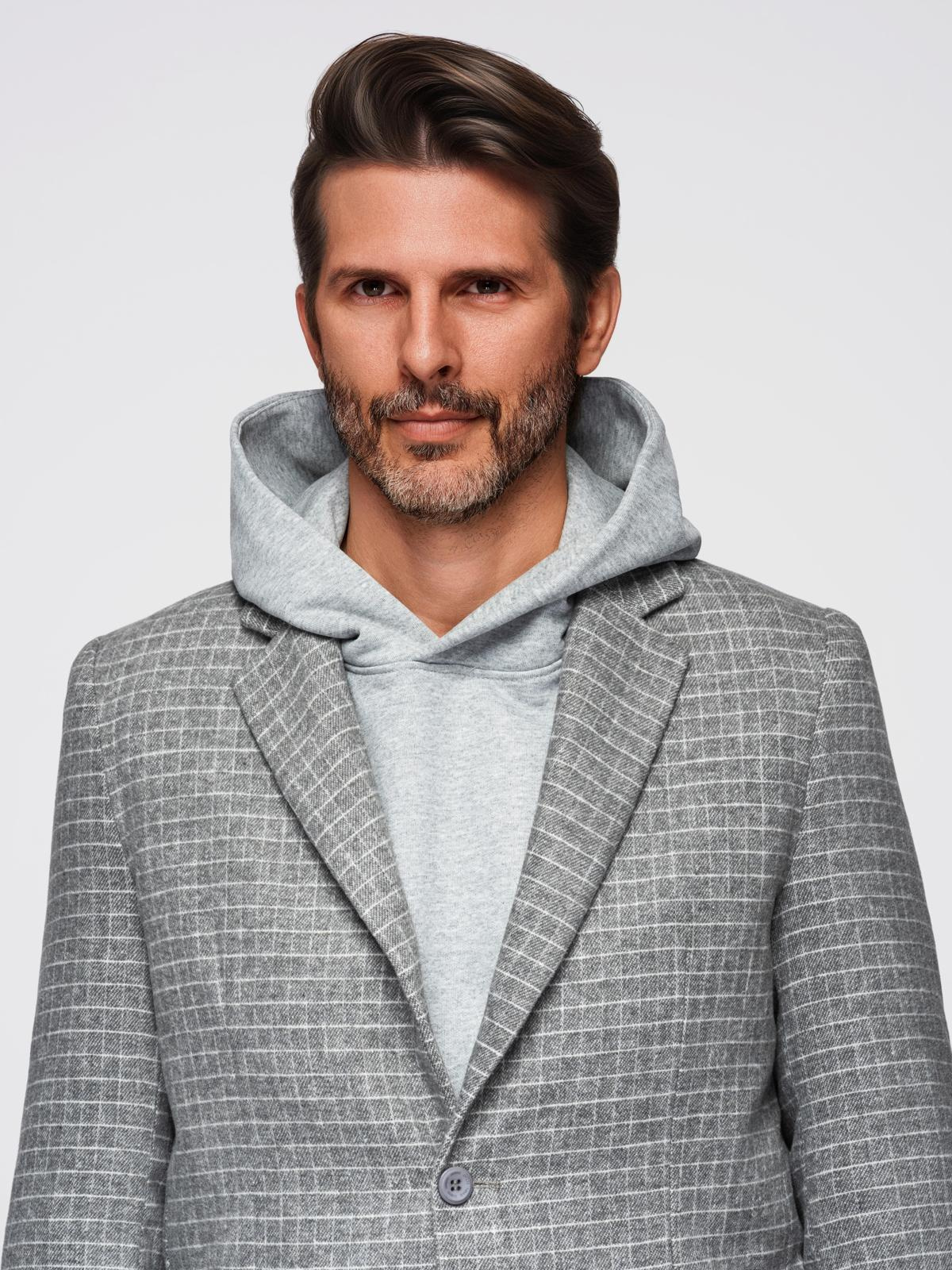 Meeste ruuduline pintsak Ombre Clothing - Image 12