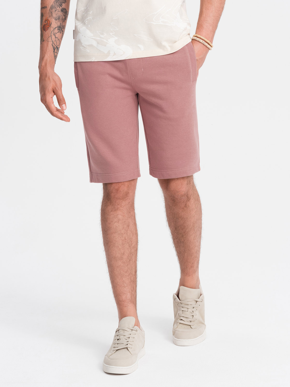 Meeste puuvillased dressilühikesed püksid Ombre Clothing - Image 30