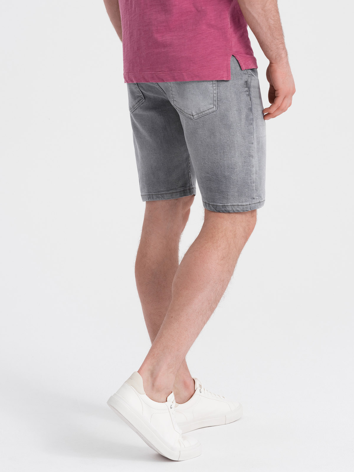 Ombre Clothing meeste lühikesed teksapüksid - Image 8