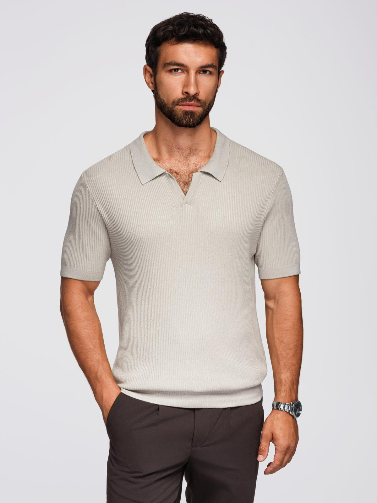 Ombre Clothing meeste kootud polosärk - Image 9