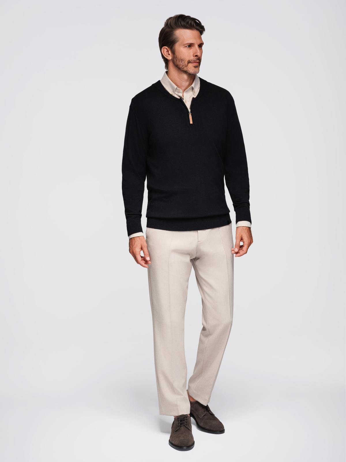 Ombre Clothing meeste kampsun lühikese tõmblukuga - Image 16
