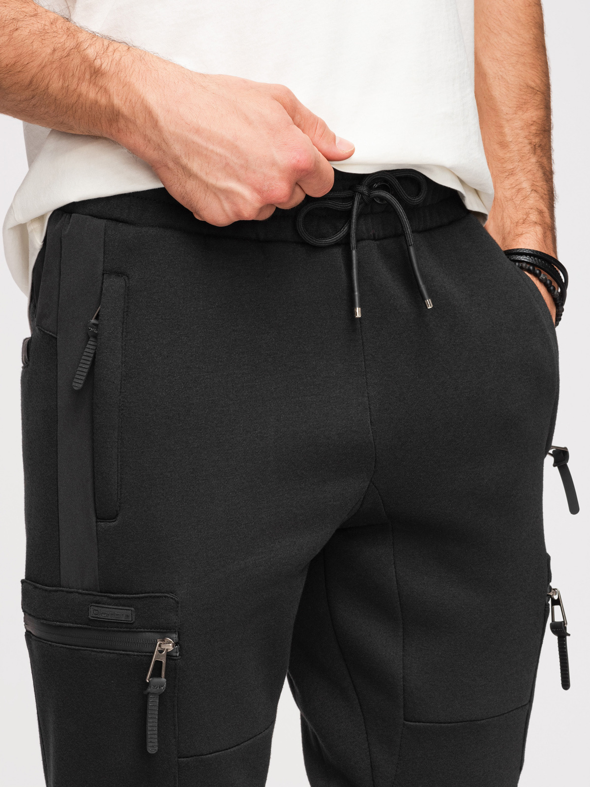 Meeste dressipüksid lukuga taskutega Ombre Clothing - Image 2