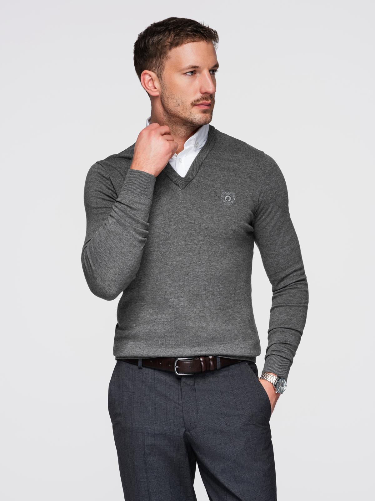Meeste V-kaelusega kampsun Ombre Clothing - Image 44
