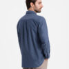 Meeste puuvillane triiksärk taskuga regular fit Ombre Clothing - Thumbnail Image 2