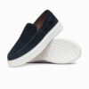 Meeste seemisnahast slip-on vabaajajalatsid Ombre - Thumbnail Image 11