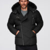 Meeste tepitud talvejakk kapuutsiga Ombre Clothing - Thumbnail Image 1