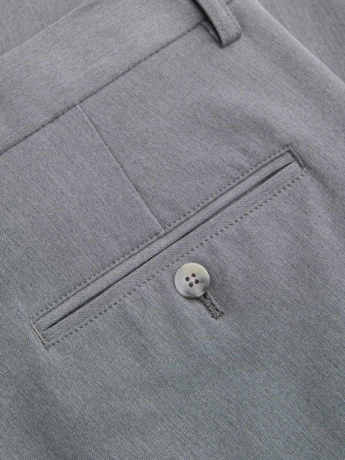 elegantsed klassikalise lõikega meeste chino püksid - helehall v1 om-pacp-0191 - Image 8