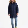 Ombre Clothing meeste talvejope kapuutsiga - Thumbnail Image 34