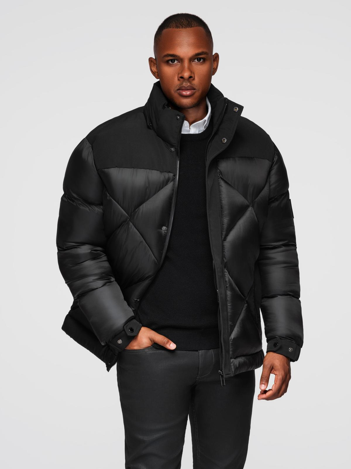 Meeste tepitud talvejope Ombre Clothing - Image 1