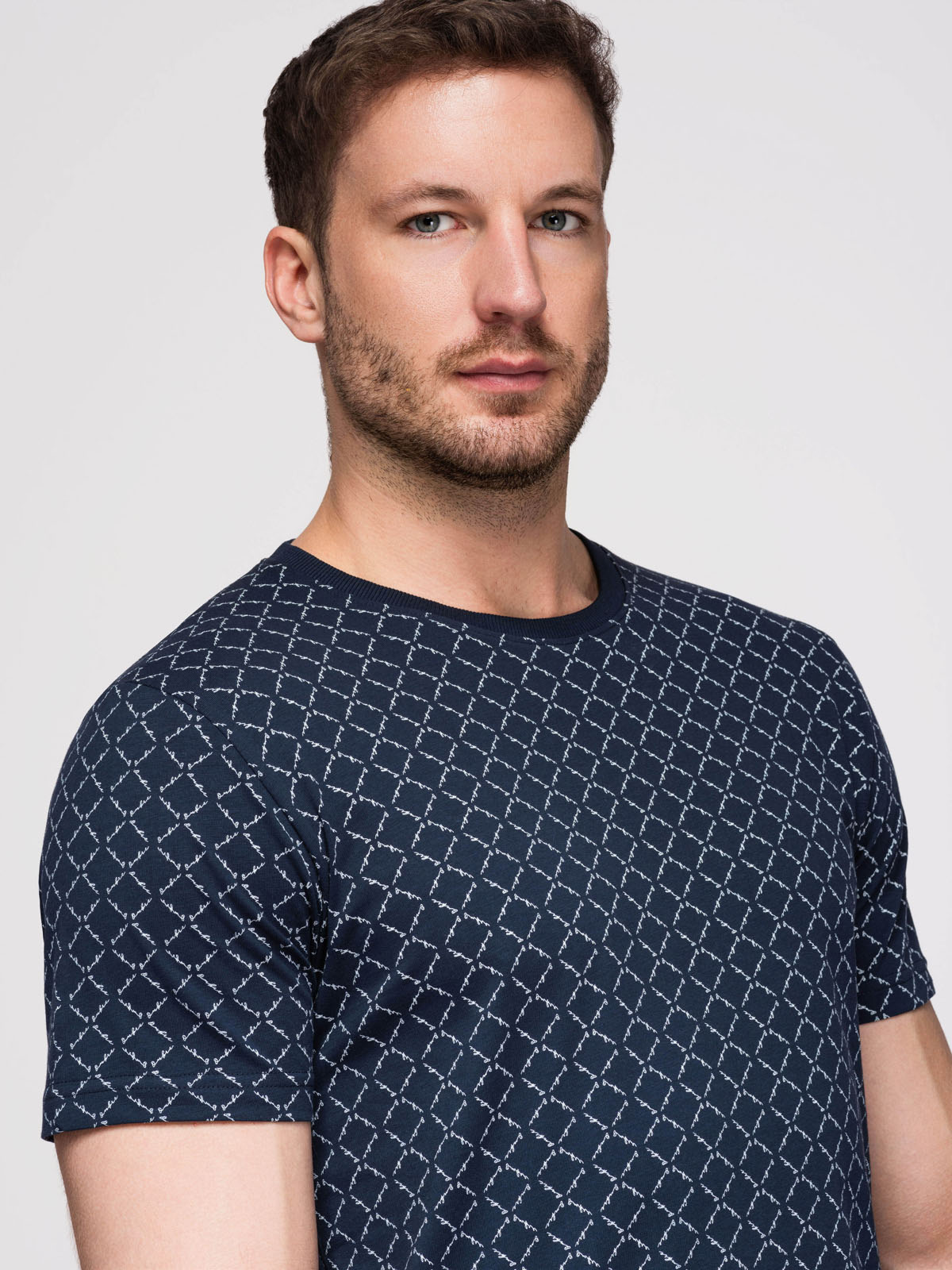 Meeste mustriline T-särk Ombre Clothing - Image 2