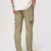 Meeste sirge lõikega cargo-püksid Ombre Clothing - Thumbnail Image 3