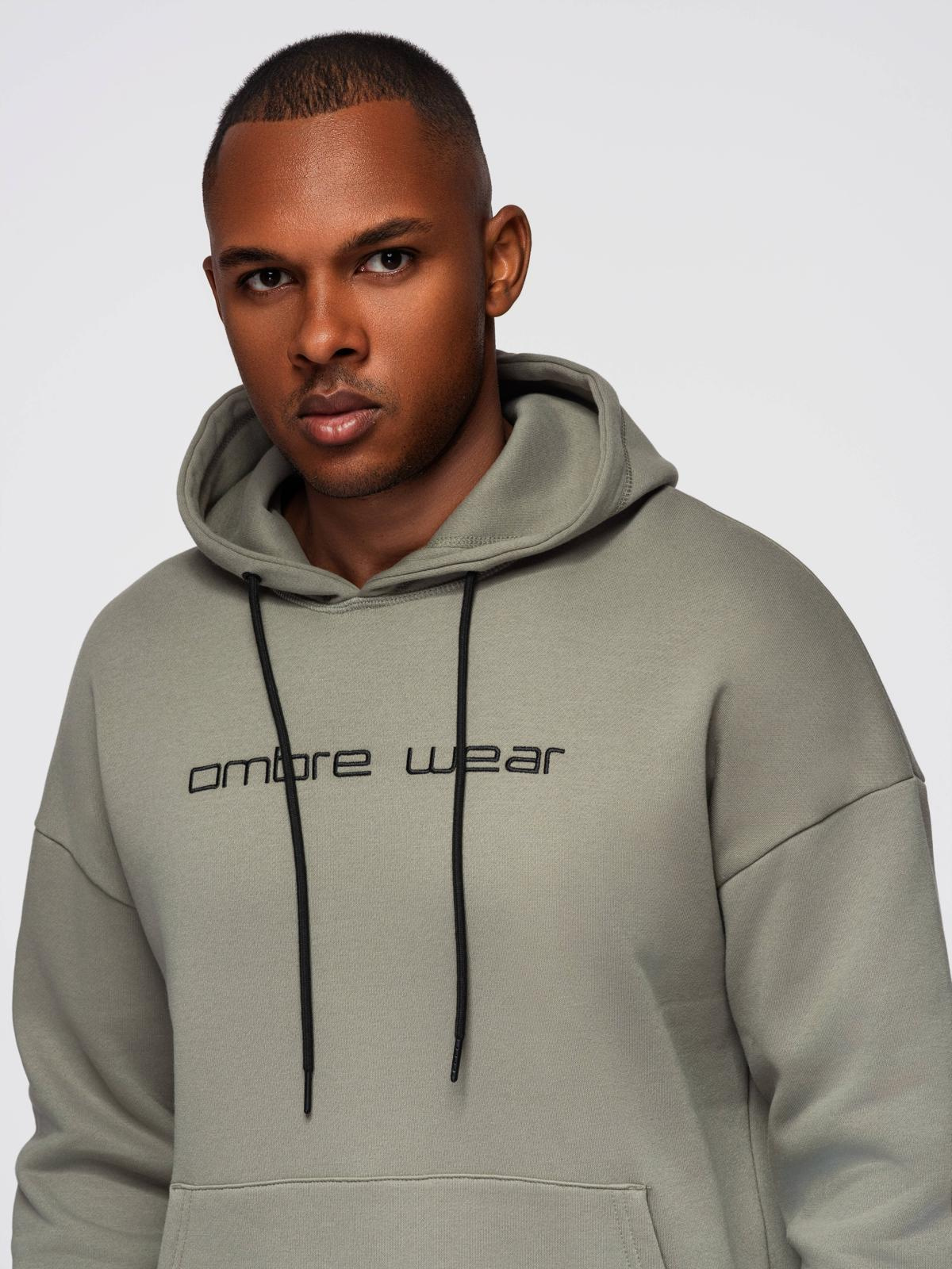 Ombre Clothing kapuutsiga meeste pusa - Image 10