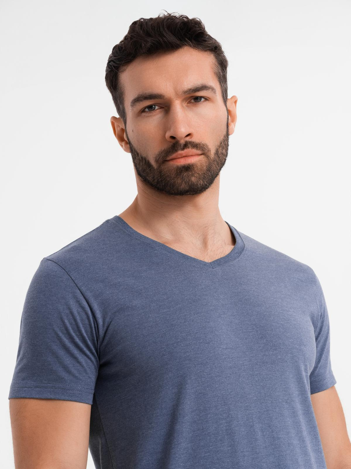 Ombre Clothing meeste V-kaelusega T-särk - Image 76