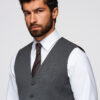 Meeste ülikonnavest nööpidega Ombre Clothing - Thumbnail Image 21