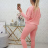 Naiste vabaajakomplekt oversize-pluusi ja pükstega - Thumbnail Image 6