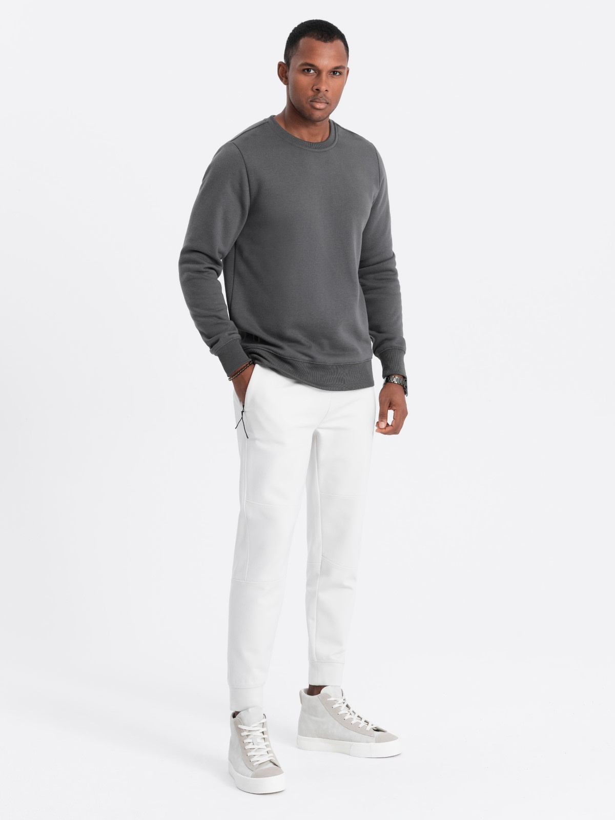 Meeste kapuutsita dressipluus Ombre Clothing - Image 4