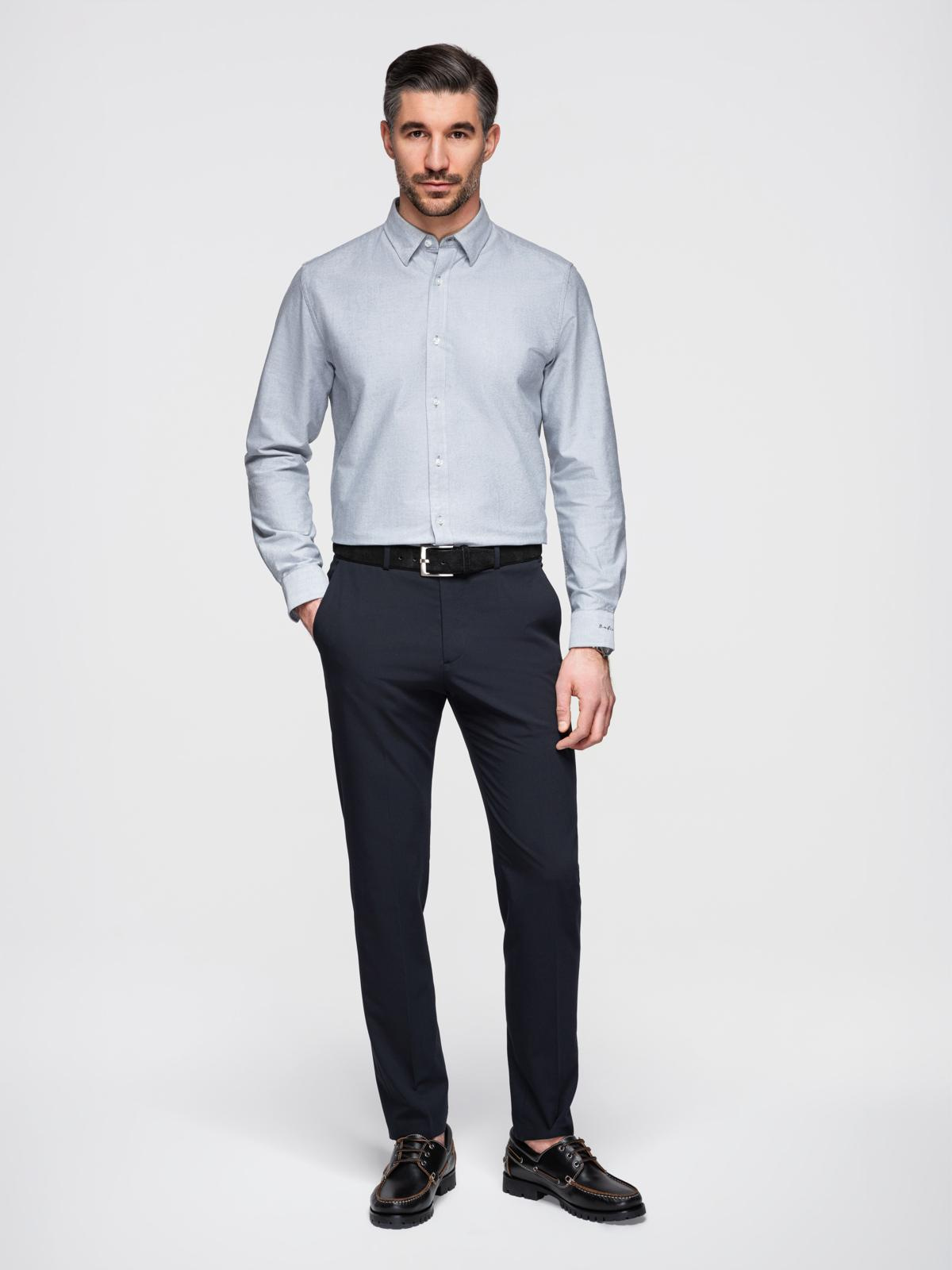 Meeste pikkade käistega triiksärk Ombre Clothing - Image 12