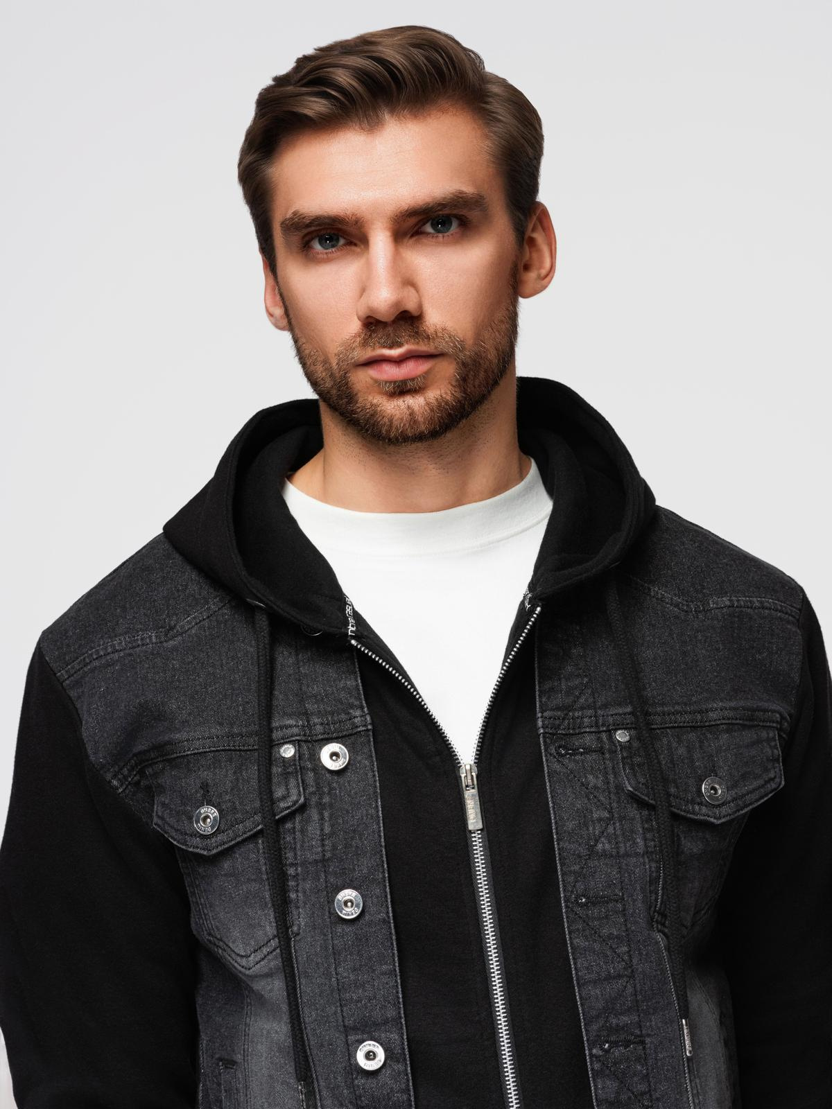 Meeste kapuutsiga teksatagi Ombre Clothing - Image 13