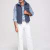 Meeste tepitud vest püstkrae ja tõmblukuga taskutega Ombre Clothing - Thumbnail Image 41