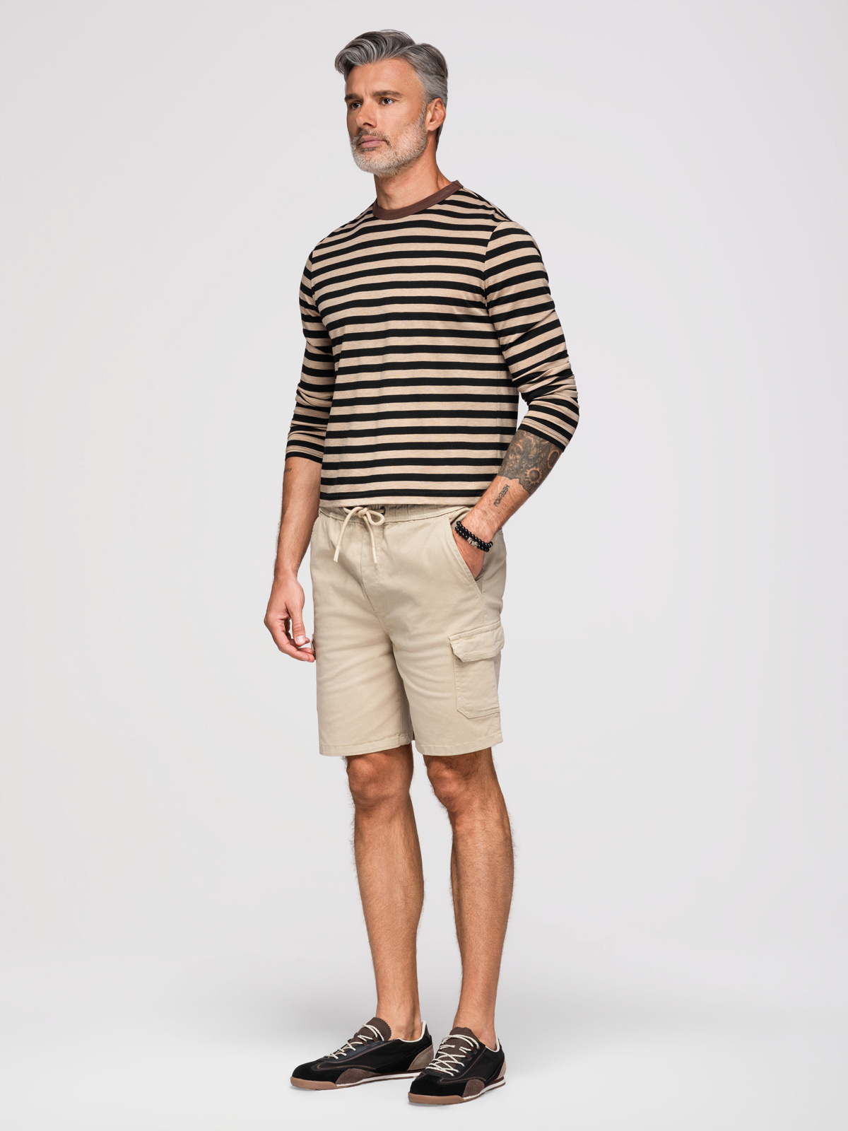 Meeste cargo-lühikesed püksid Ombre Clothing - Image 2