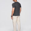 Ombre Clothing meeste nööpidega Henley T-särk - Thumbnail Image 5