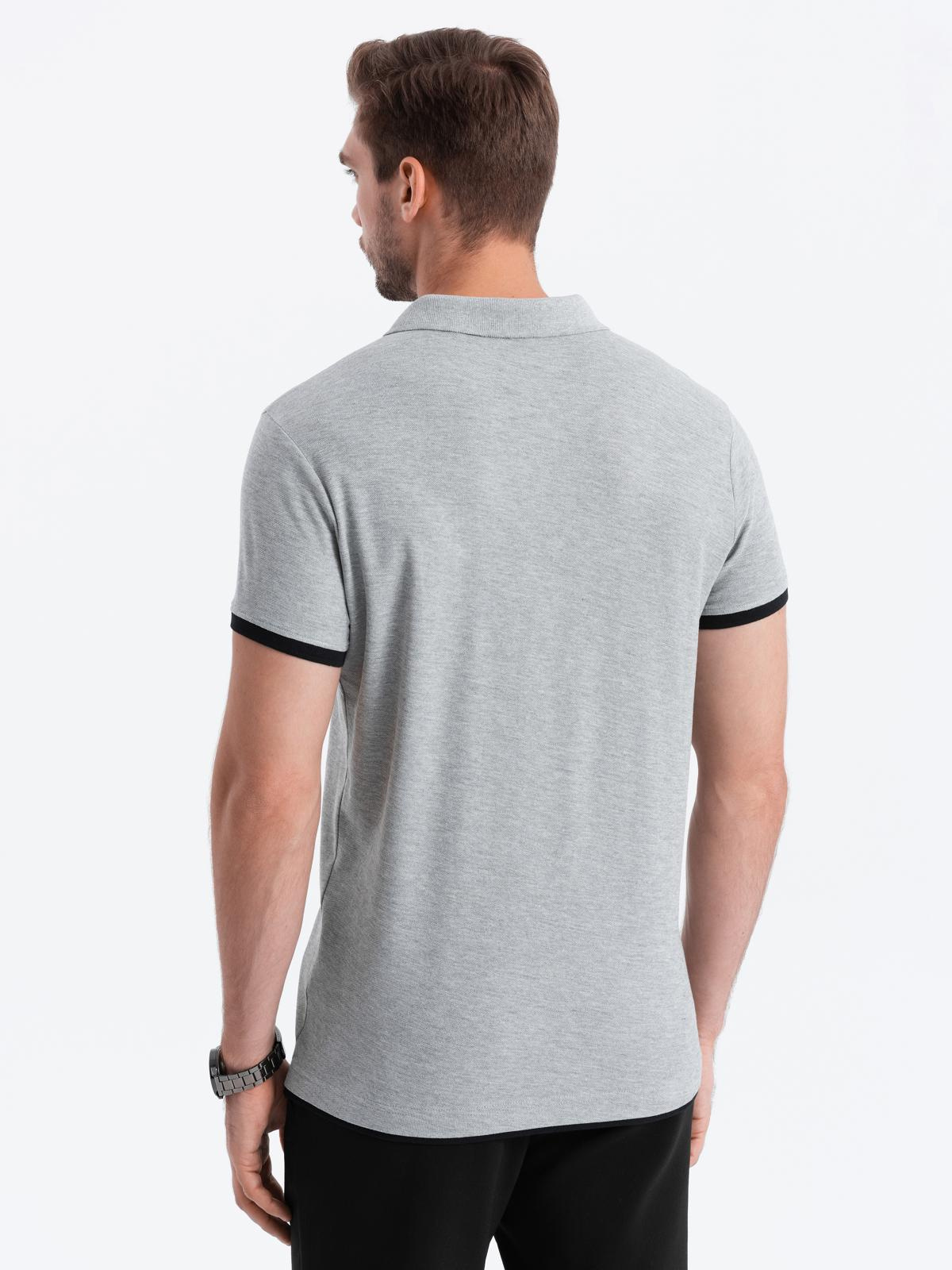 Meeste puuvillane polosärk Ombre Clothing - Image 120