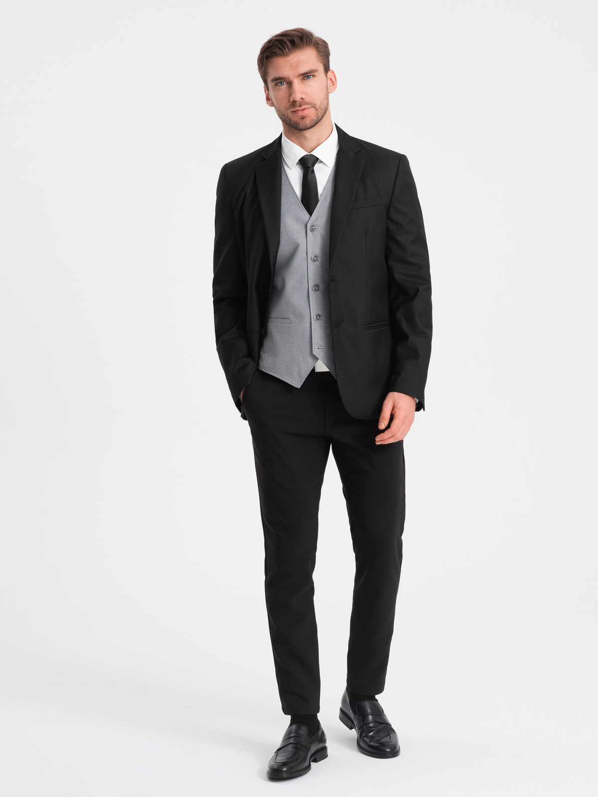 Ombre Clothing meeste klassikaline pintsak - Image 53