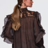 Ombre Clothing naiste pluus satside ja pitsdetailiga - Thumbnail Image 10