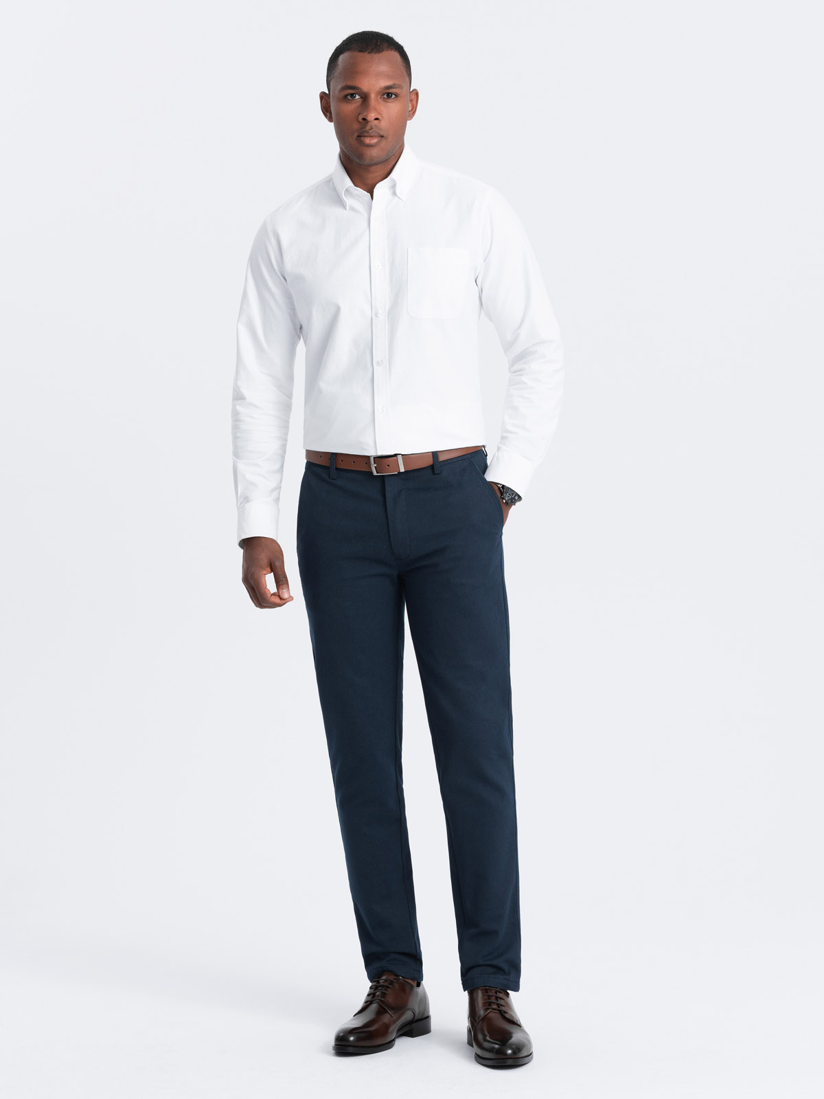 Klassikalised meeste chinopüksid Ombre Clothing - Image 18
