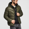 Meeste tepitud kapuutsiga talvejope Ombre Clothing - Thumbnail Image 4