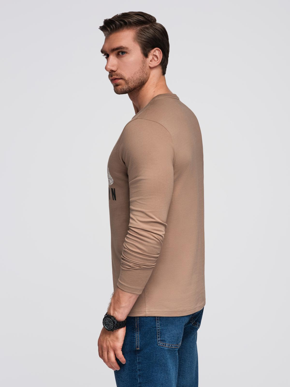 Ombre Clothing meeste pikkade käistega T-särk trükisega - Image 5