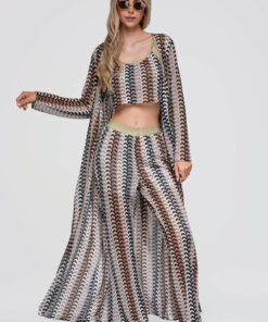 Ombre Clothing naiste pikk ažuurne kardigan
