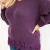 Naiste plus-size kampsun pitsäärega - Thumbnail Image 14