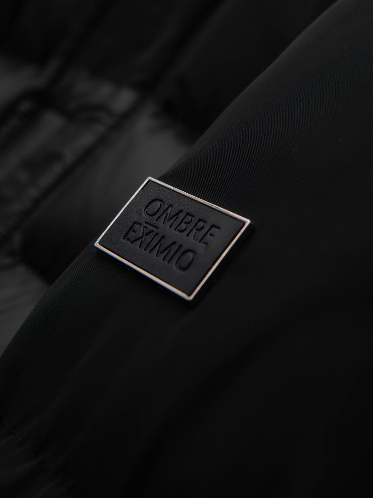 Ombre Clothing meeste tepitud talvejope kapuutsiga - Image 11