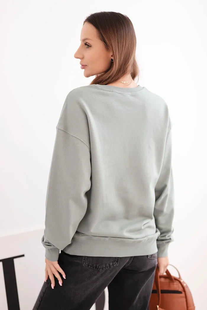 Kesi naiste puuvillane oversized dressipluus - Image 109