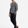 Ombre Clothing klassikaline ümara kaelusega meeste kampsun - Thumbnail Image 41