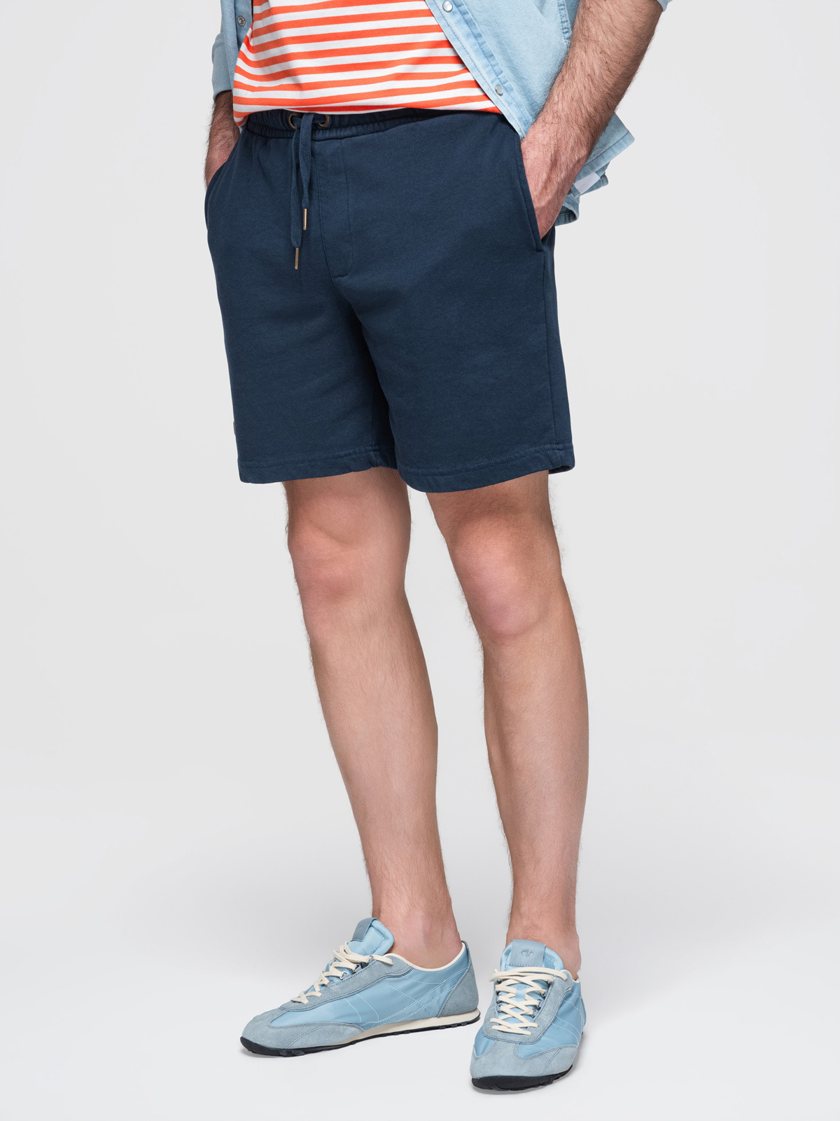 Ombre Clothing meeste puuvillased lühikesed püksid - Image 32