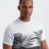 Meeste puuvillane T-särk palmilehtede mustriga Ombre Clothing - Thumbnail Image 10