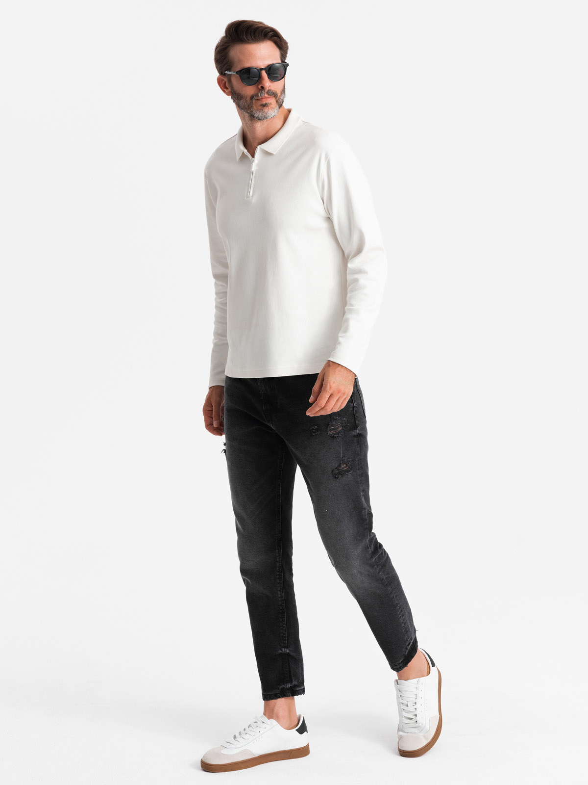 meeste särk valge ombre - Image 3