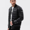 Meeste tepitud bomber-jope Ombre Clothing - Thumbnail Image 6