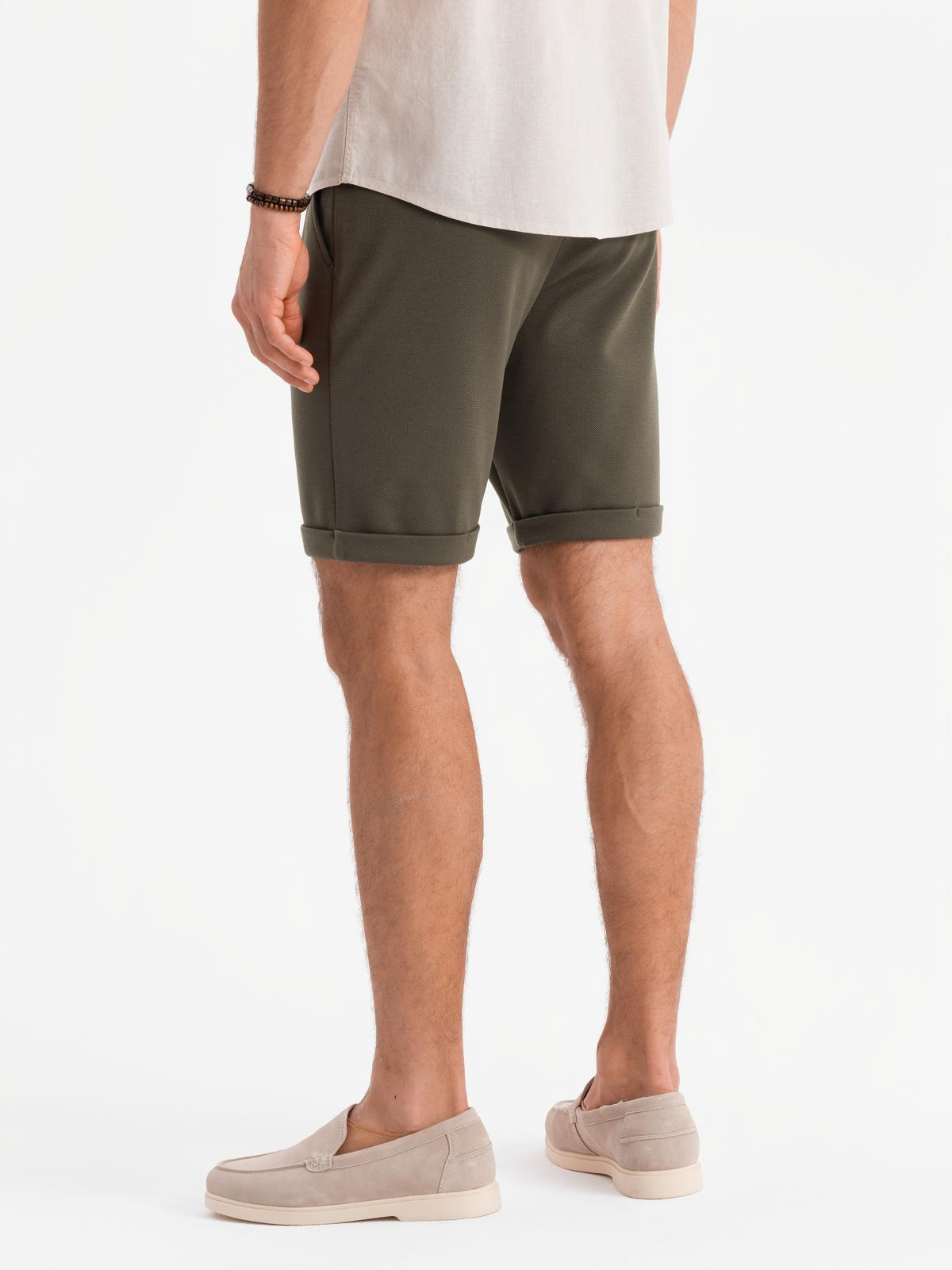 Meeste lühikesed püksid nöörvööga Ombre Clothing - Image 15