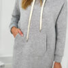 Pikk kapuutsi ja kängurutaskuga dresskleit - Thumbnail Image 37