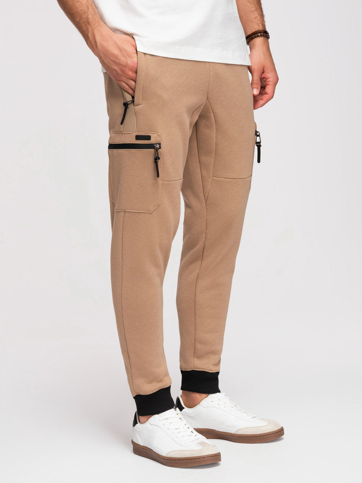 Meeste dressipüksid lukuga taskutega Ombre Clothing - Image 11