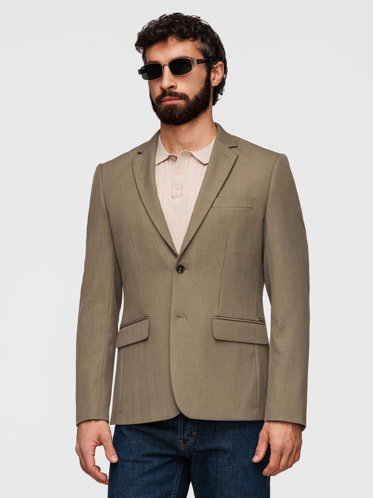 Meeste ruuduline pintsak Ombre Clothing - Image 50