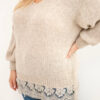 Naiste plus-size kampsun pitsäärega - Thumbnail Image 10