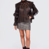 Ombre Clothing naiste pluus satside ja pitsdetailiga - Thumbnail Image 9